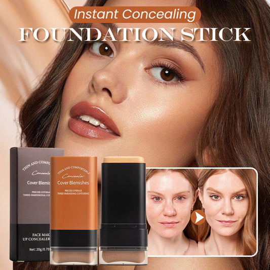 🔥HOT SALE 50%OFF🔥Hydrating Lightweight Foundation Stick with Brush