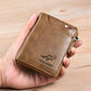 🎅Christmas Pre-sale🎁Men's Leather Zip Wallet (RFID Protected)✨